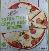 Mozzarella Pizza Extra Thin Crispy