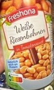 Weiße Riesenbohnen in Tomatensoße