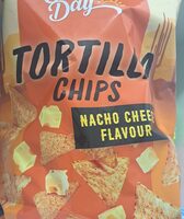 Tortilla chips  nacho cheese