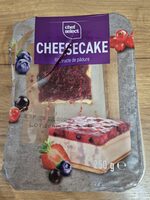 Cheesecake cu cremă de brânză și fructe de pădure
