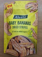 Banany baby suszone, plastry