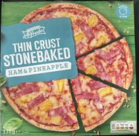 Thin Crust Stone baked Ham & Pineapple