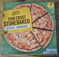 Thin Crust Four Cheese Pizza