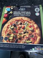 Grilled Vegetable, Mozzarella & Pesto Wood Fired Pizza