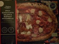 Spicy Schiacciata Salami & Buffalo Mozzarella Woodfired Soughdough Pizza