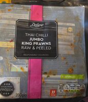 Thai Chilli Jumbo King Prawns Raw & Peeled