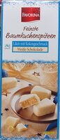 Feinste Baumkuchenspitzen Weisse Schokolade