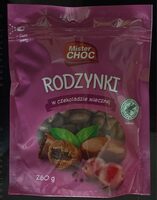 Rodzynki w czekoladzie mlecznej