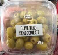 Olive verdi denocciolate