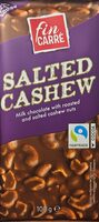Cashew-Kracher Salz Alpenvollmilch