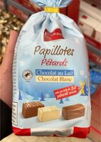 Papillottes pétard chocolat lait chocolat blanc