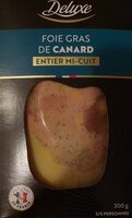 Foie gras de canard entier mi-cuit