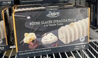 Bûche glacée Stracciatella à la Vanille Tonka