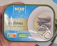 Sardines à l'huile d'olive vierge extra