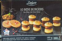 Mini burger bloc de foie gras