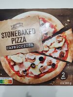 Stonebaked pizza capricciosa