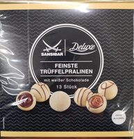 Feinste Trüffelpralinen mit Weißer Schokolade