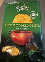 Kettle Cooked Crisps - Dill & Chives