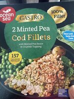 Minted Pea Cod Fillets