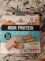 High Protein Flapjacks Salted Caramel
