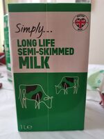 Long Life semi skimmed milk