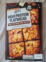 High Protein Flatbread Bbq Chicken And Bacon