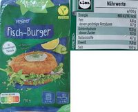 Veganer Fisch-Burger