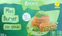 Mini Burger con Spinaci