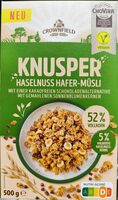 Knusper Haselnuss Hafer-Müsli Choviva