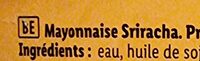 Mayonaise sriracha