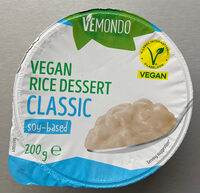 Vegan rýžový dezert classic