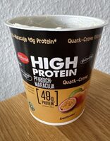 High Protein Quark-Creme Pfirsich-Maracuja