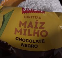 Tortitas de maíz con chocolate