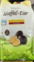 Feine gefüllte Waffel-Eier Eierlikör-Geschmack Zartbitter
