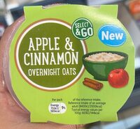 Apple & cinnamon overnight oats
