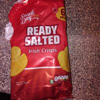 Ready salted irish crisps