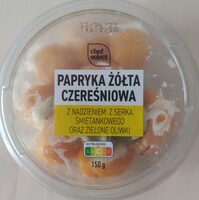 Papryka Żółta Z Nadzieniem Z Serka Śmietankowego
