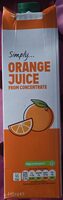 Jus D'orange A Base De Concentré