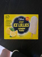 Sport ice lollies lemon yuzu
