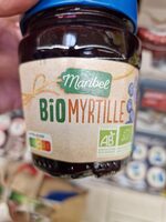 Confiture de myrtilles bio