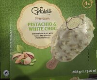 Pistachio White Choc Ice Cream