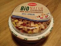 Bio Natur Joghurt mit Knuspermüsli: Apfel-Himbeere