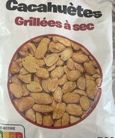 Cacahuètes grillées à sec