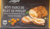 Roti farci de filet de poulet