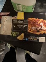 2 Beer Battered Haddock Fillets