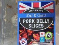 Salt&chili Co Pork Belly Slices
