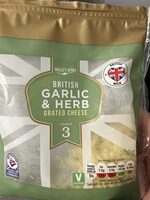Garlic & Herb Grated Cheese