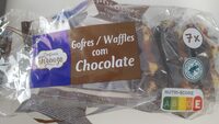 Gofres con chocolate