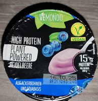 High Protein Plant Powered Heidelbeere