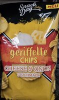Geriffelte Chips Cheese & Onion